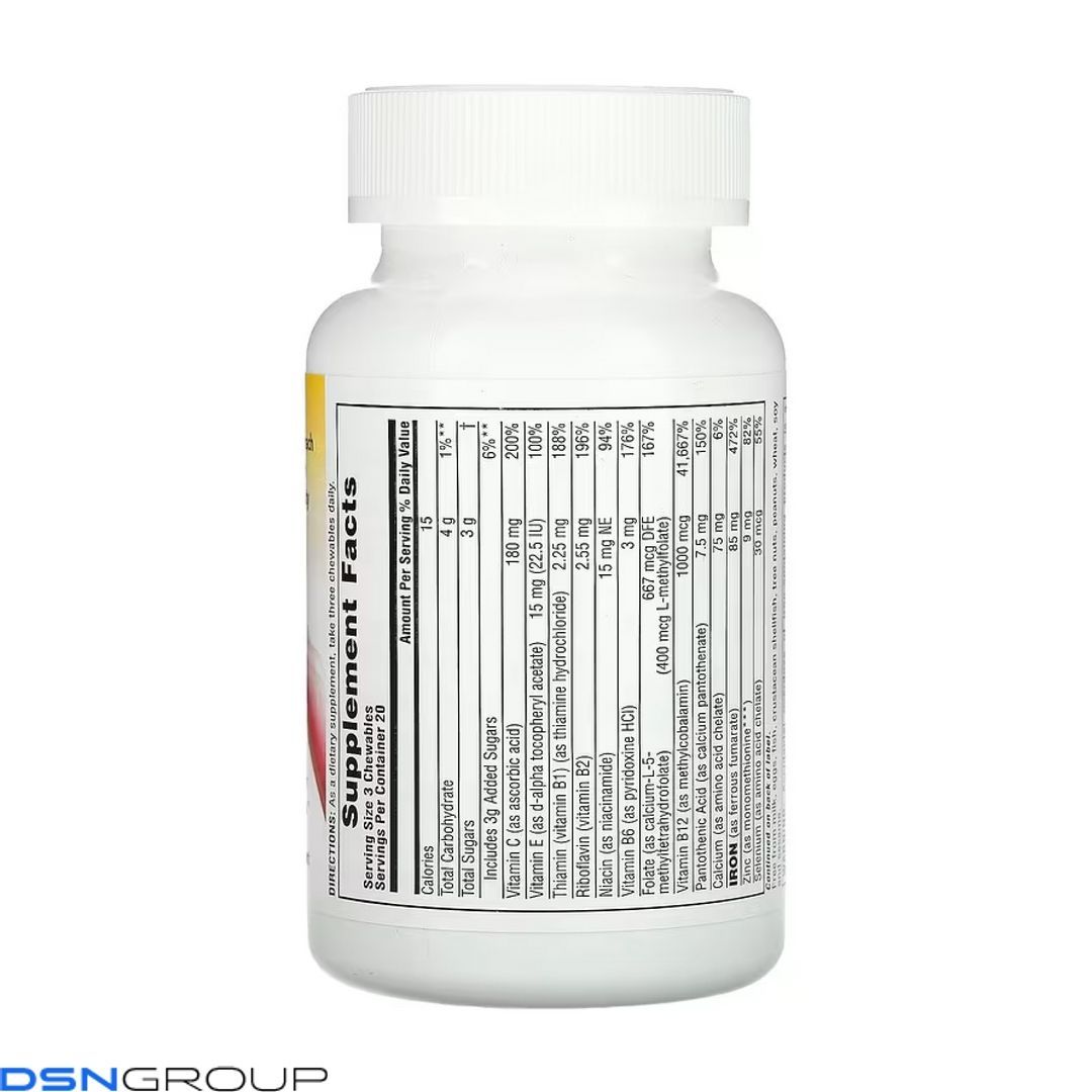 Hema-Plex - 60 chewable tabs