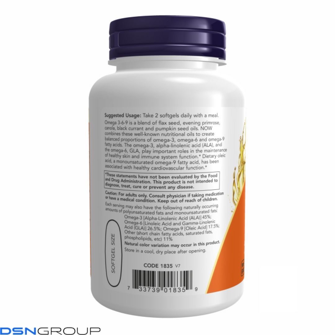 Omega 3-6-9 1000 mg - 100 sgels 2022-10-0067 фото Omega 3-6-9 1000 mg - 100 sgels