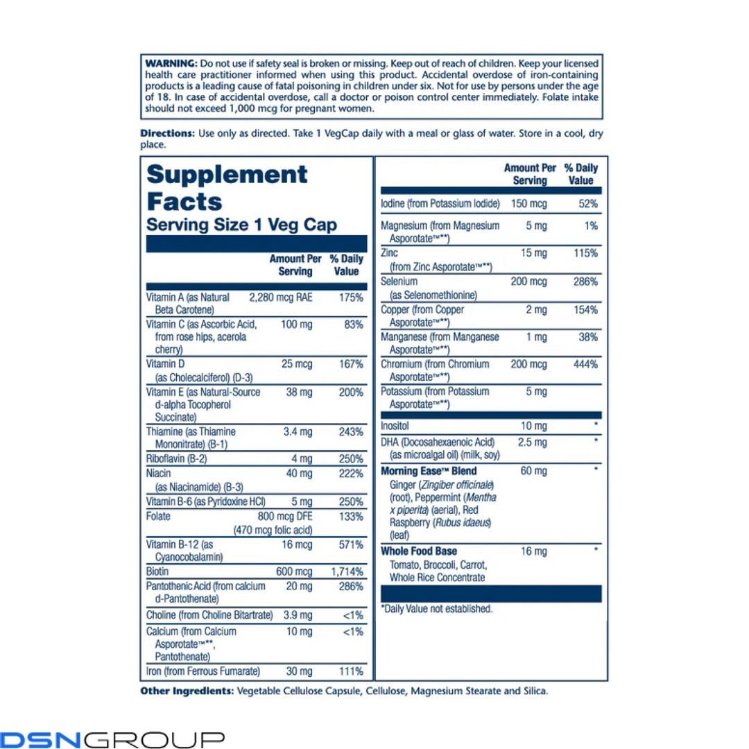 Once Daily Prenatal Multi-Vita - 90 vcaps (Пошкоджена банка)