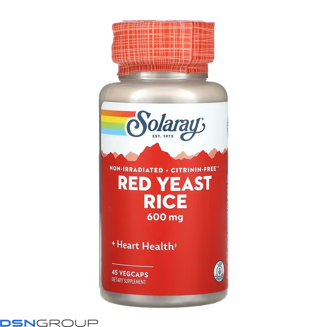 Red Yeast Rice 600mg - 45 vcaps 2023-10-6714 фото Red Yeast Rice 600mg - 45 vcaps
