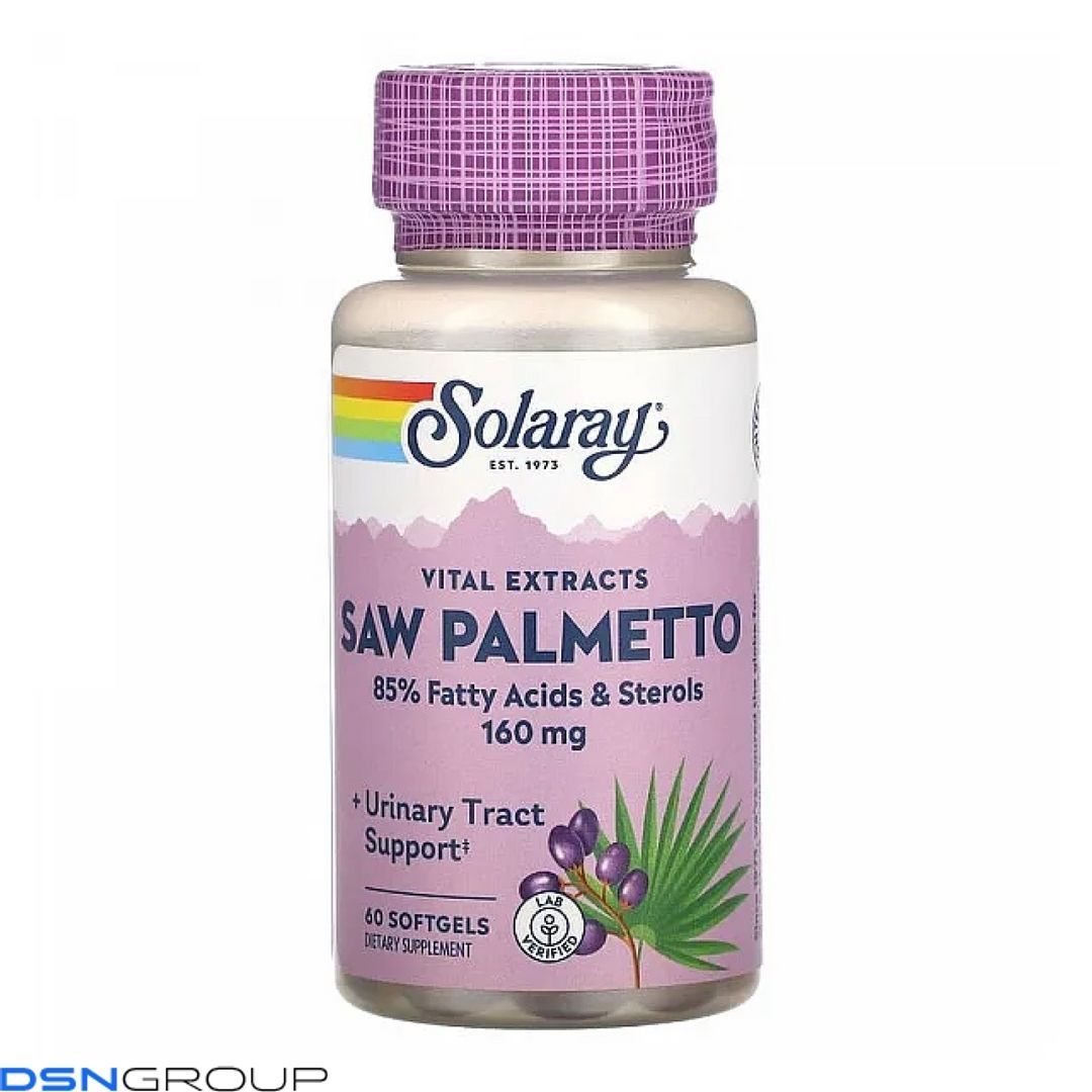 Saw Palmetto Berry Extract 160mg - 60 caps 2023-10-4027 фото Saw Palmetto Berry Extract 160mg - 60 caps