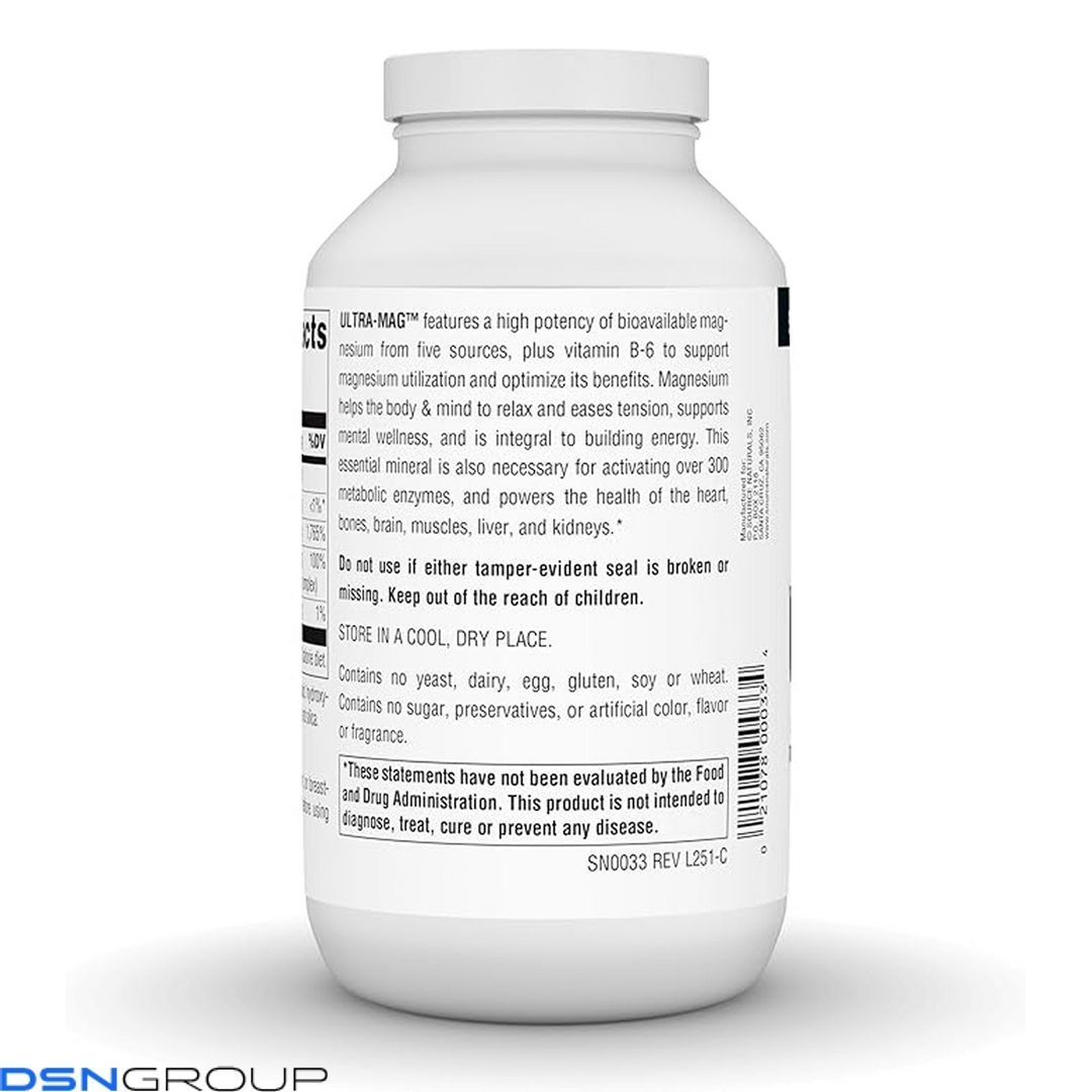 Ultra-Mag Magnesium Complex - 240 tabs (Повреждена банка)