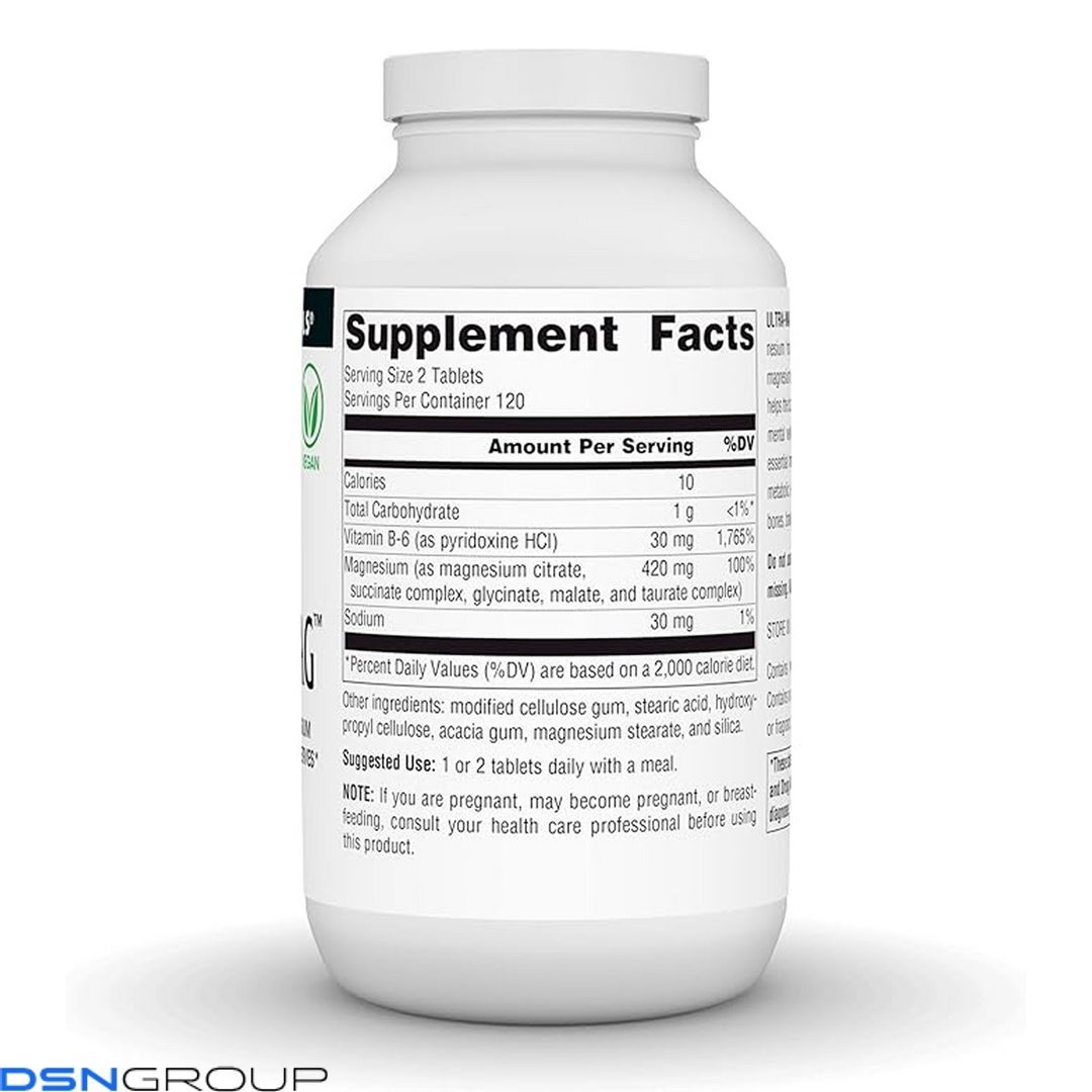 Ultra-Mag Magnesium Complex - 240 tabs (Повреждена банка)