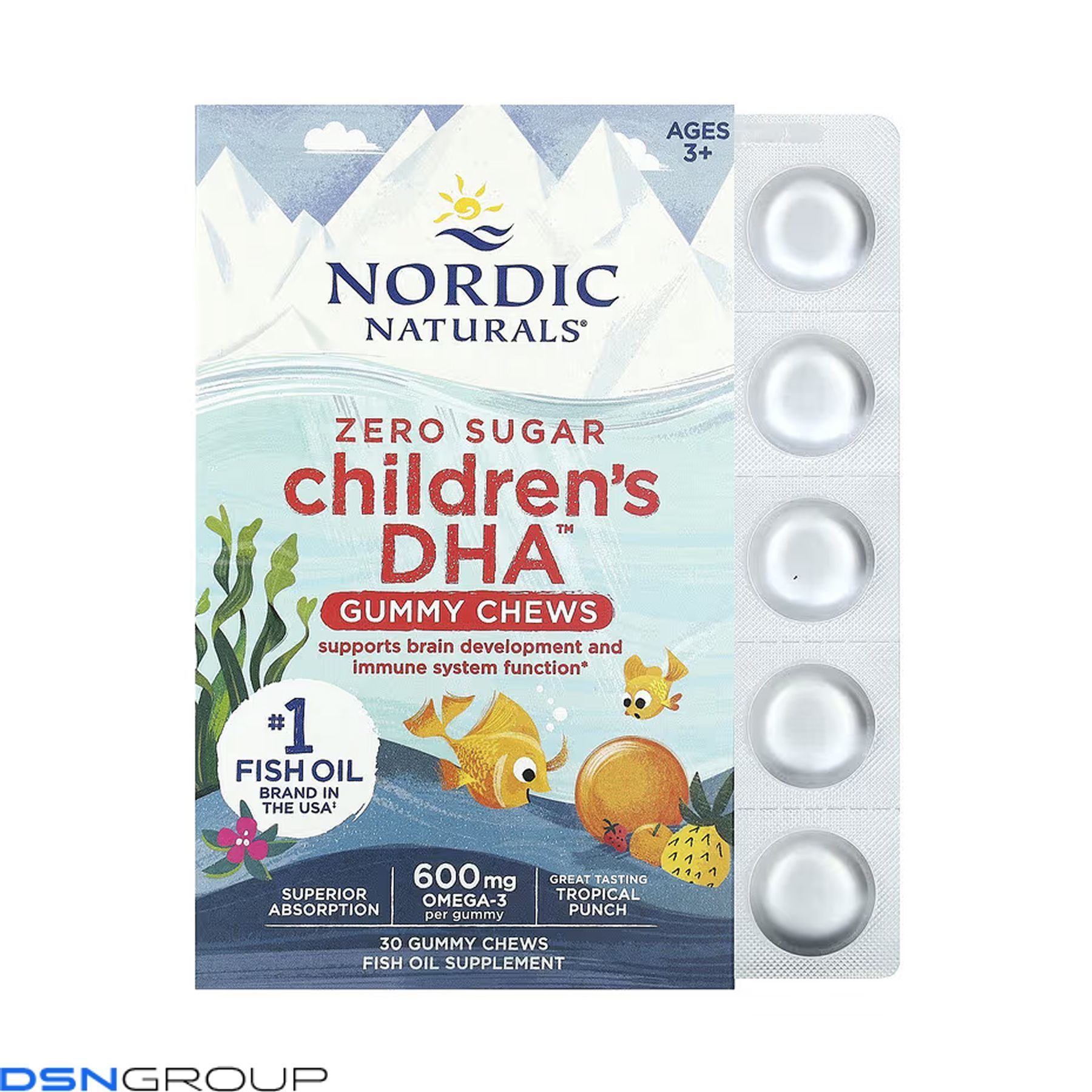 Dha Group Children's DHA - 30 Gummies купити оптом по найкращій ціні від ...