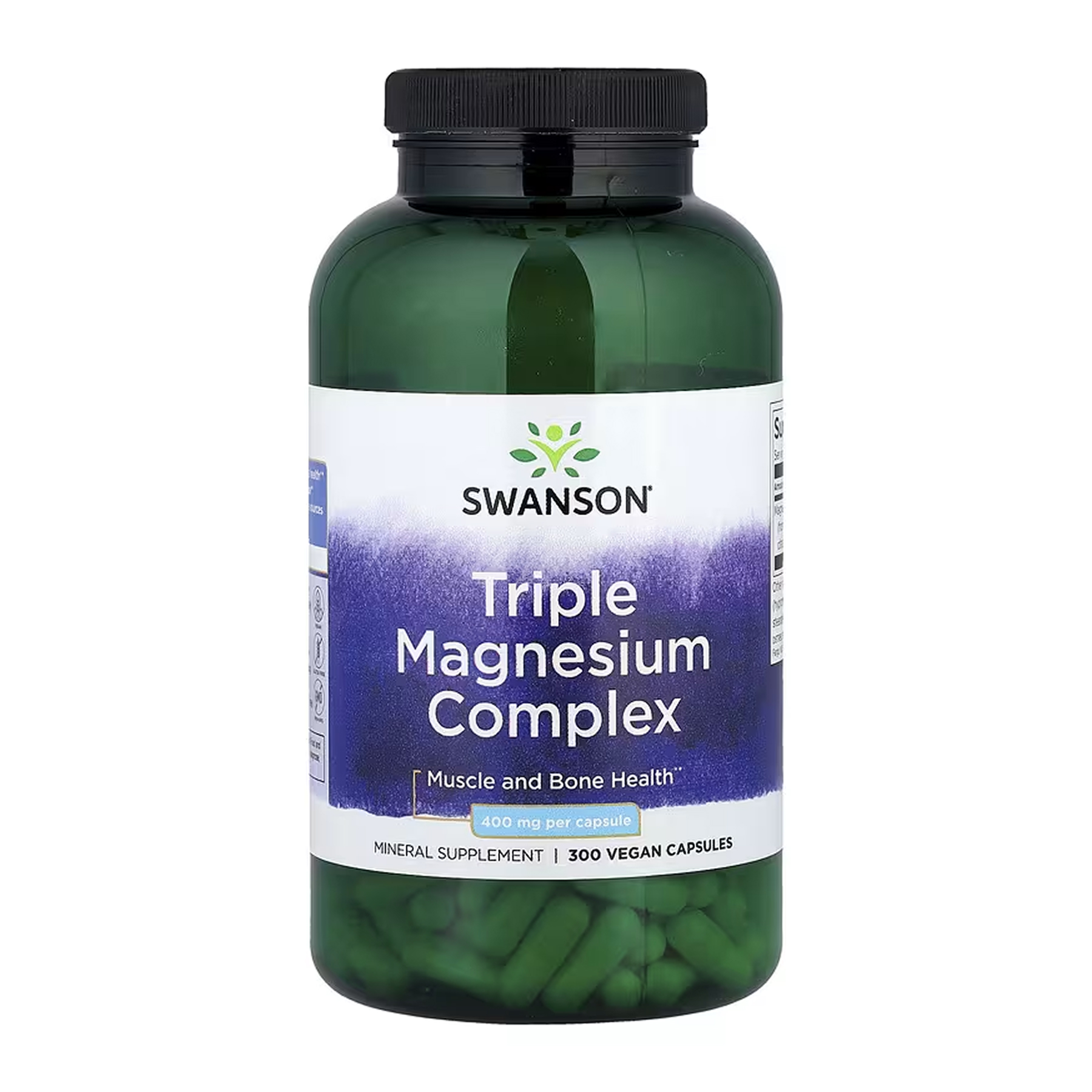 Swanson Triple Magnesium Complex — магнієвий комплекс, 300 капсул