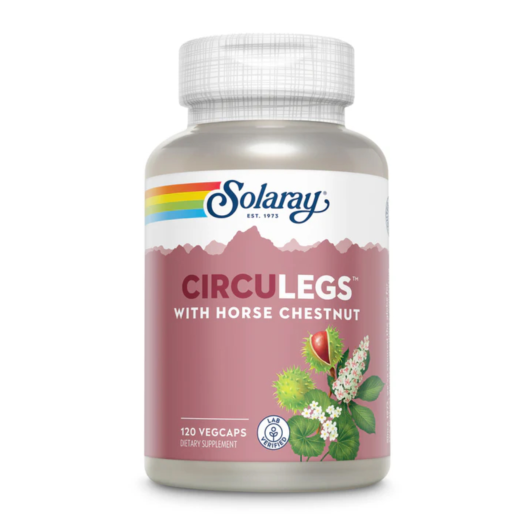 Solaray CircuLegs Circulation Support, 200 мг, 120 рослинних капсул