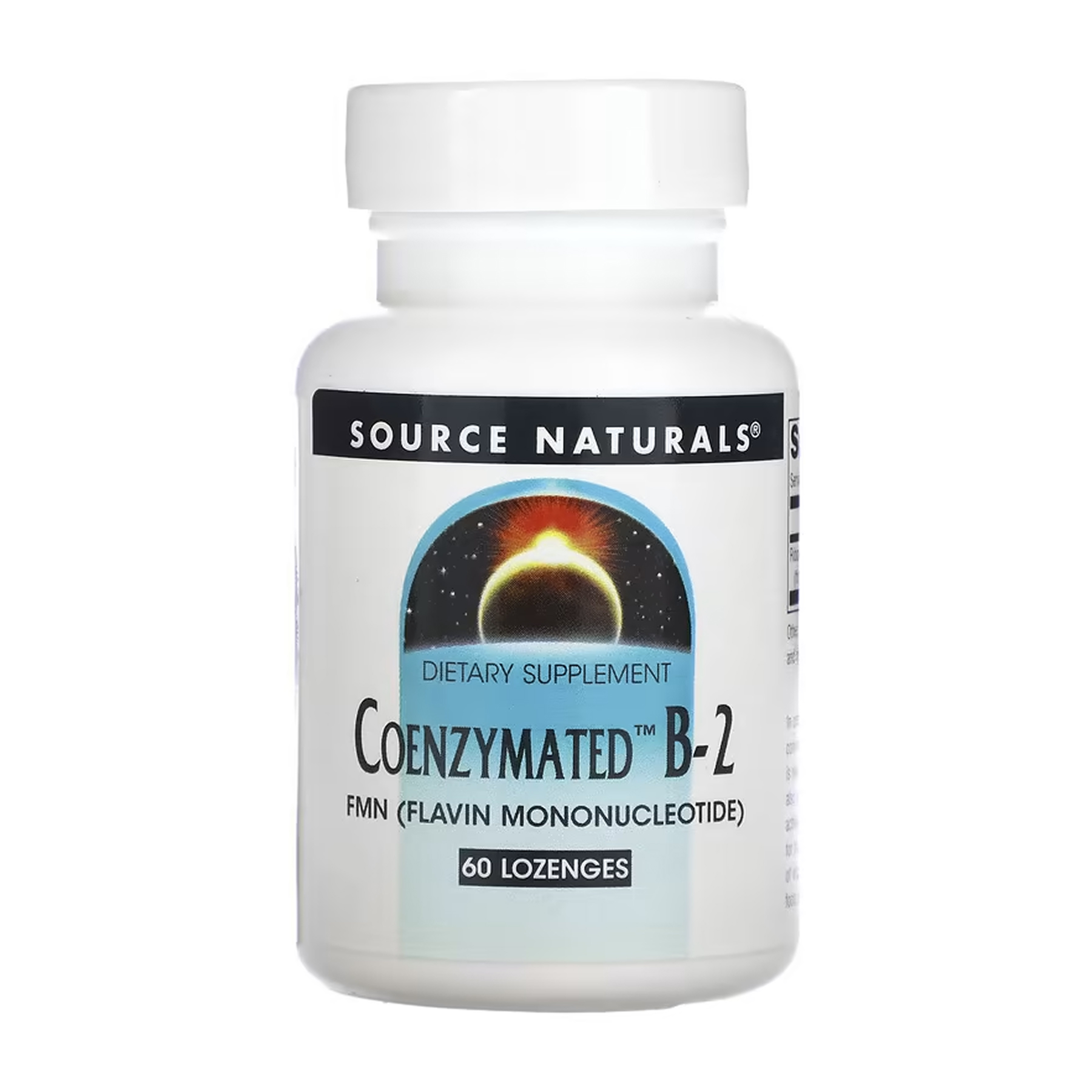 Вітамін B2 Source Naturals Coenzymated, 25 мг, 60 льодяників