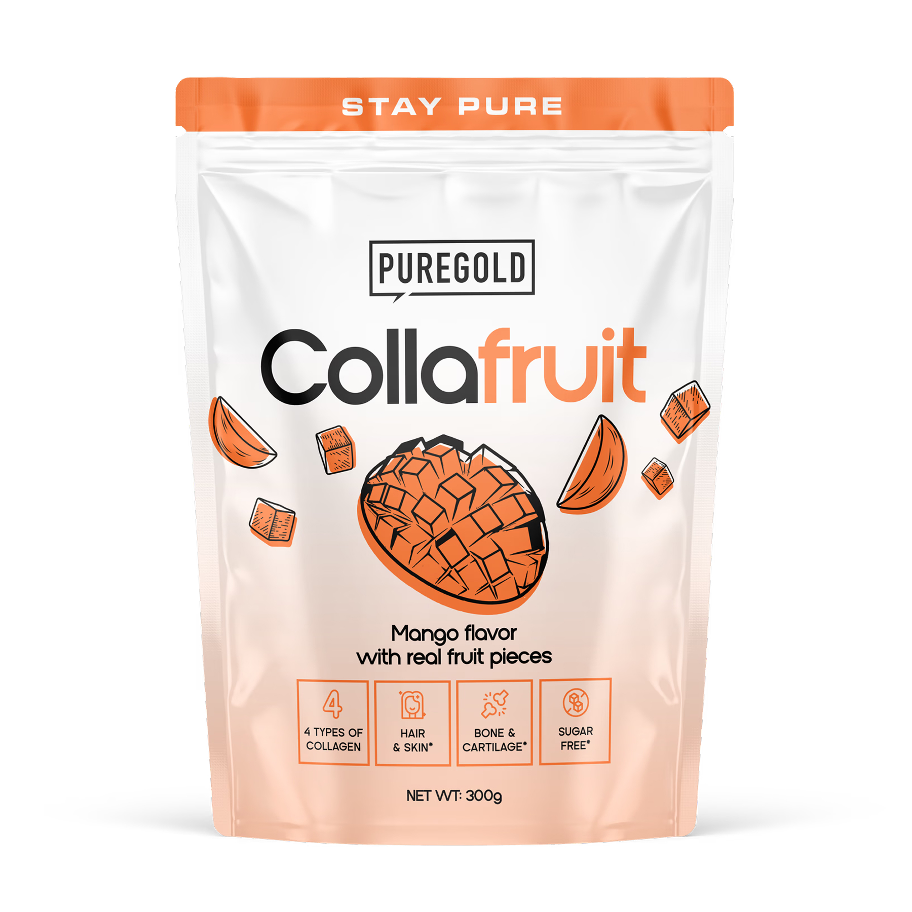 Колагеновий напій CollaFruit Mango, 300 г