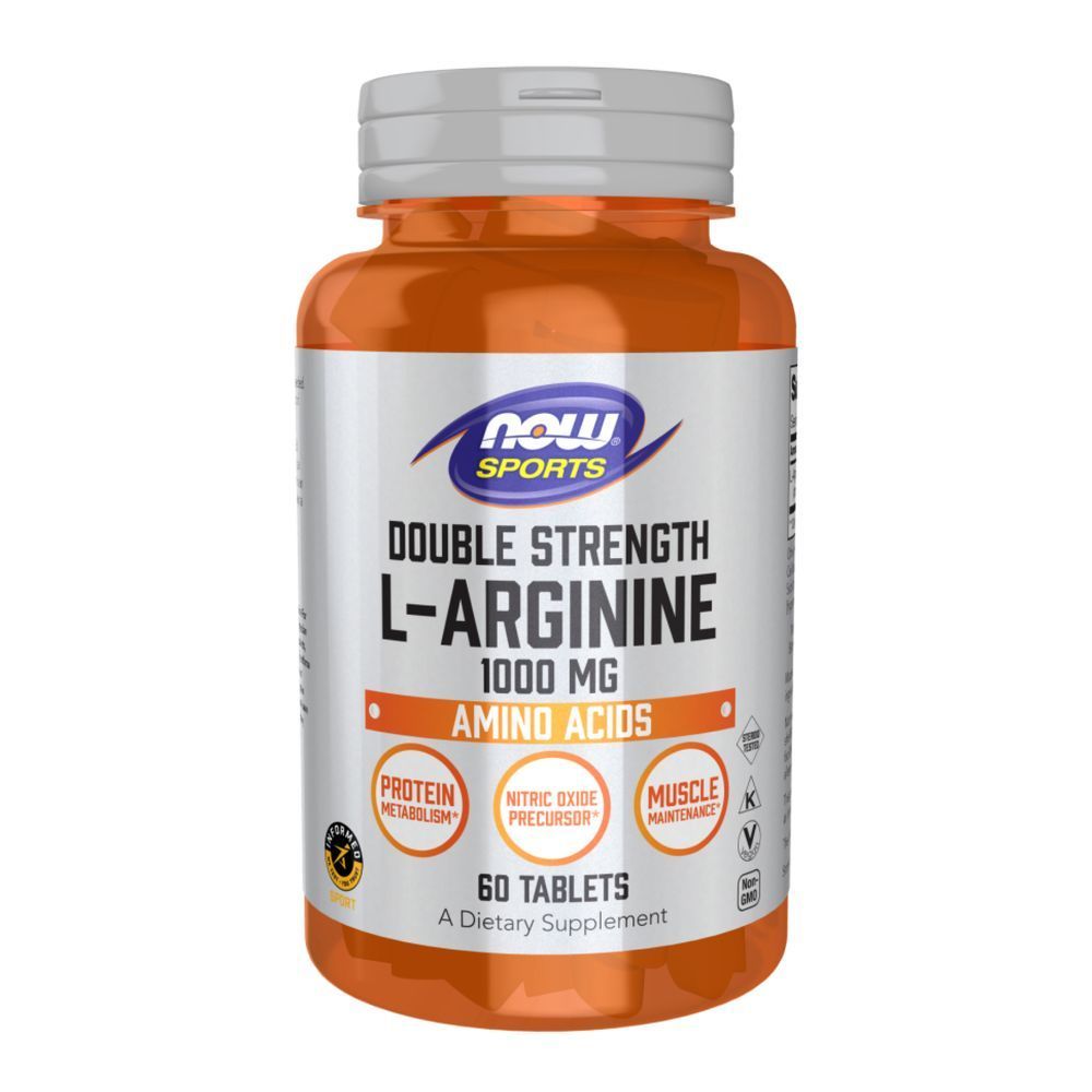 Arginine 1000mg - 60 tabs (Повреждена банка)
