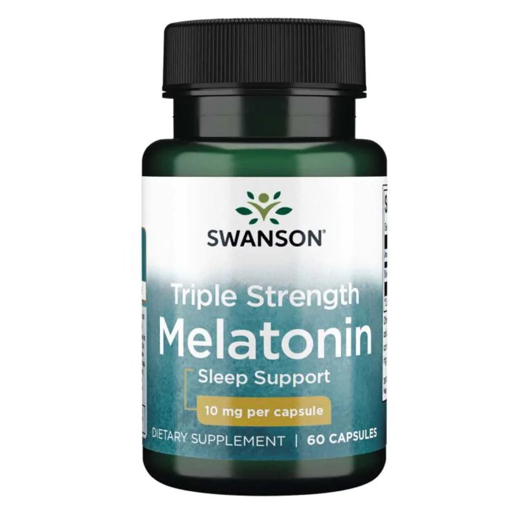 Melatonin 10 mg - 60 Caps (Повреждена банка)