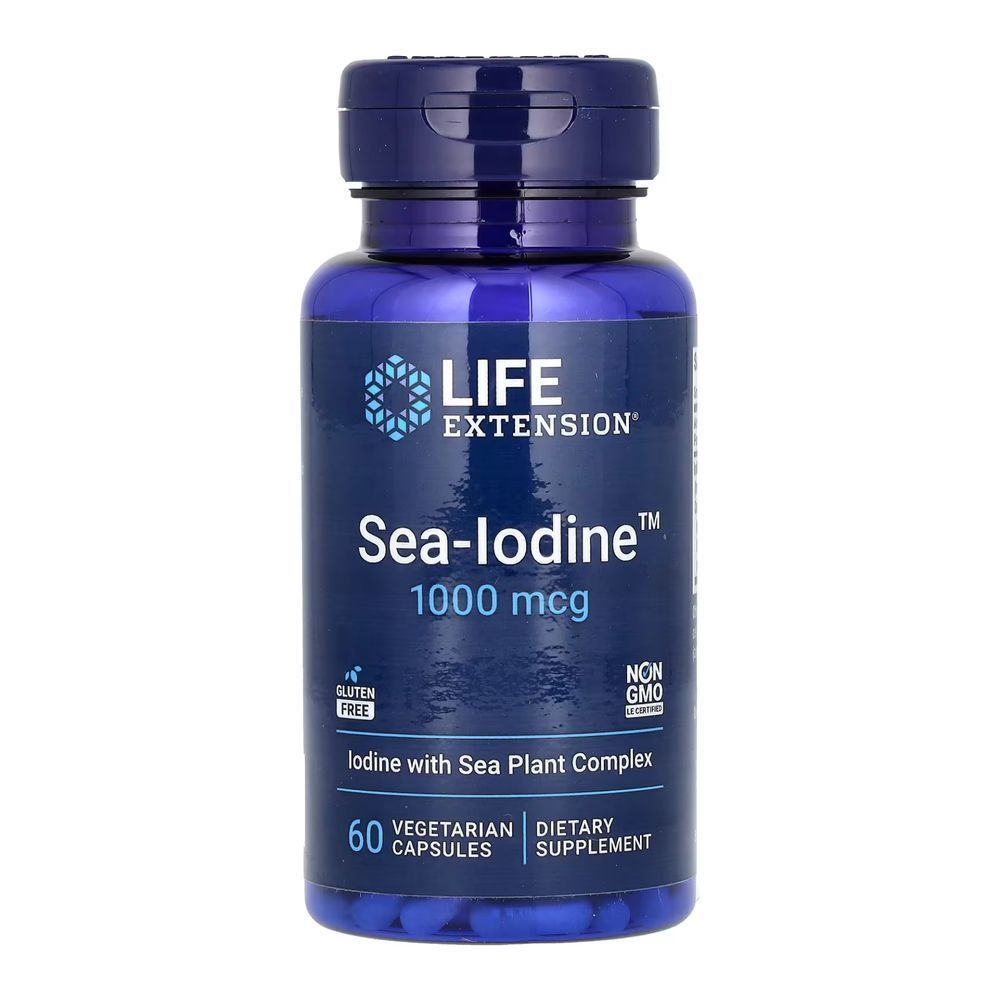 Sea-Iodine&trade; 1000mcg - 60 vcaps (Повреждена этикетка)