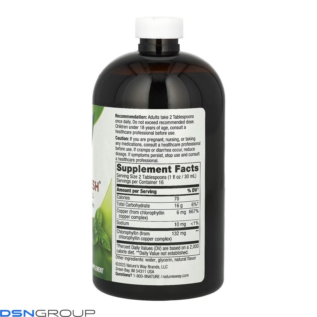 Chlorofresh&reg; Liquid - 16 oz Mint (Пошкоджена банка)
