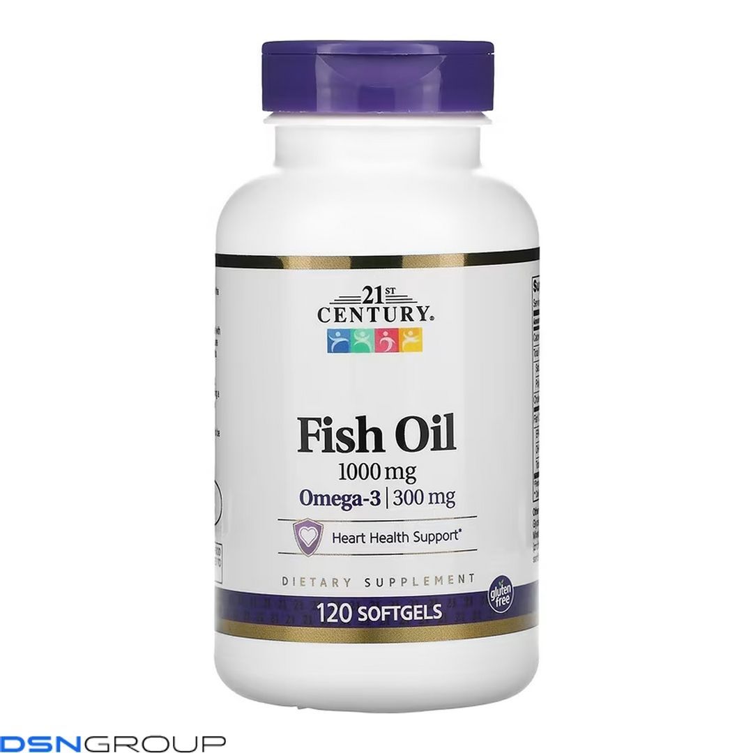 Fish Oil 1000 mg - 120 softgels 2023-10-7092 фото Fish Oil 1000 mg - 120 softgels