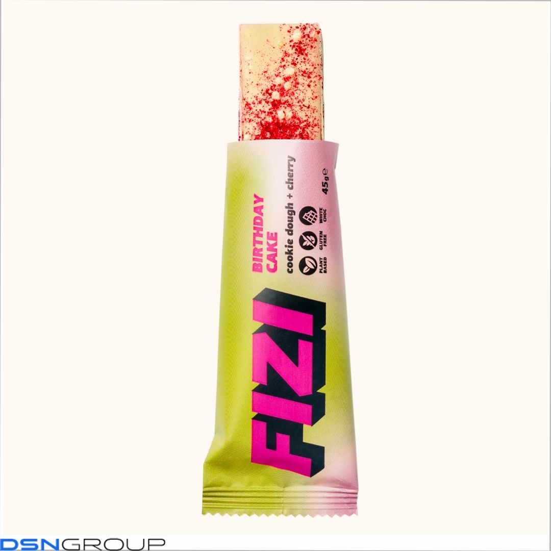 FIZI Protein Bar Box - 10x45g Cookie Dough + Chery