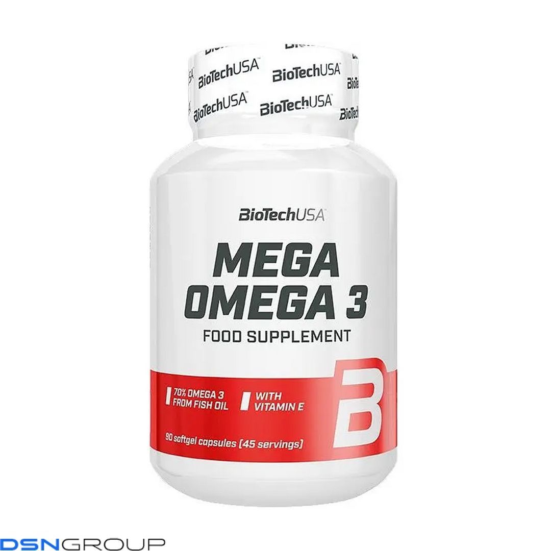 Mega Omega-3 - 90 softgels 2023-10-5529 фото Mega Omega-3 - 90 softgels