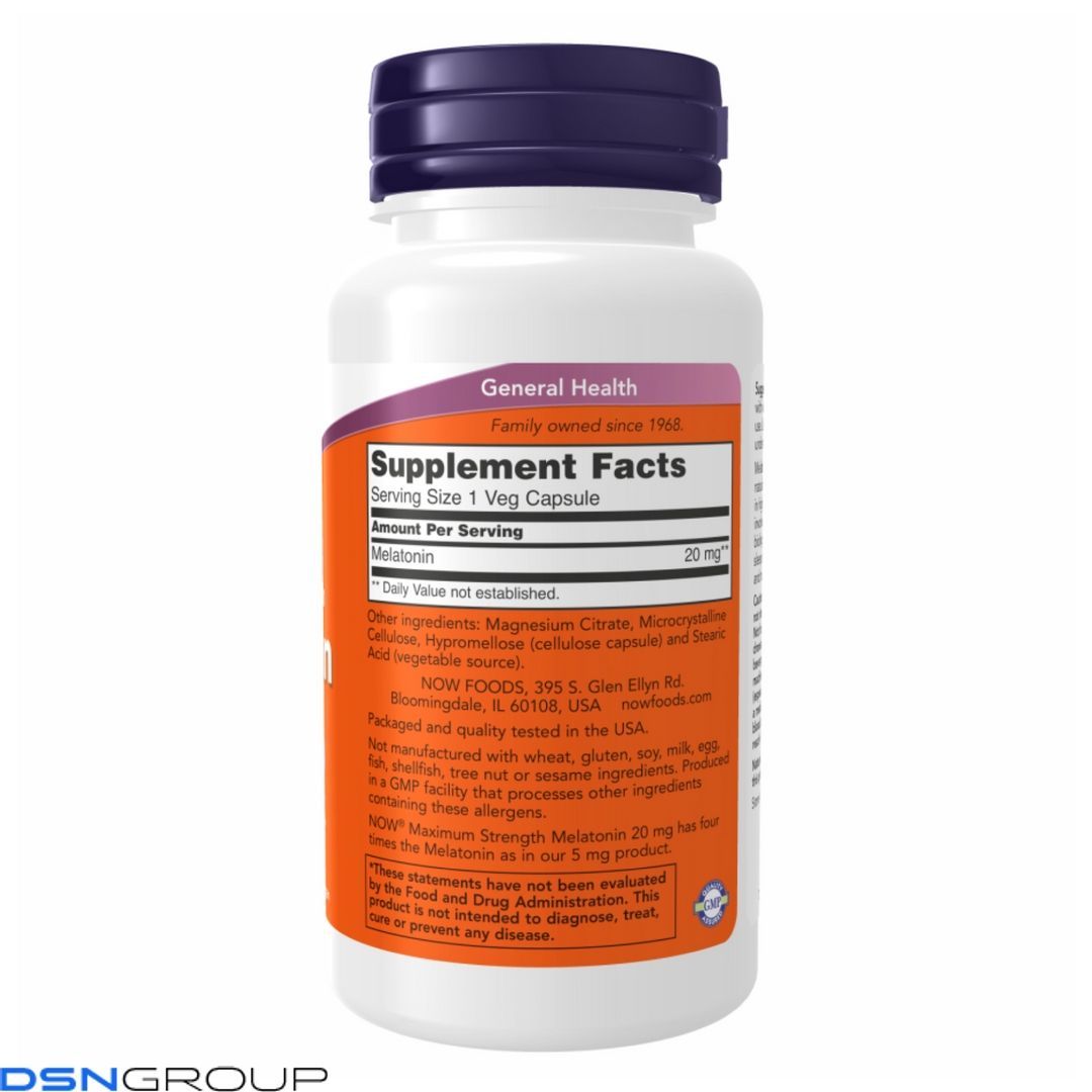 Melatonin 20mg - 90 vcaps