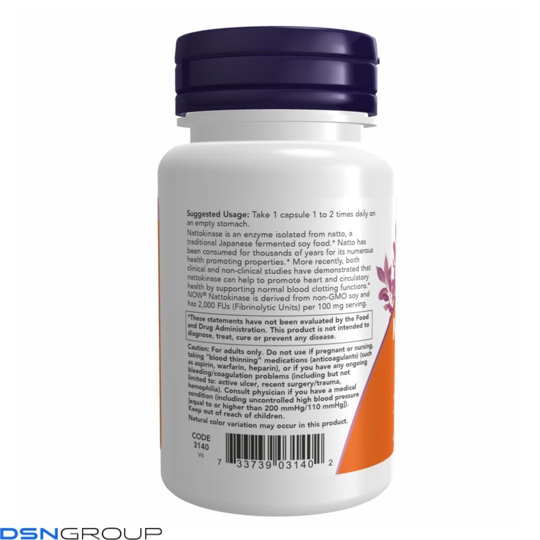Nattokinase 100mg - 120 vcaps