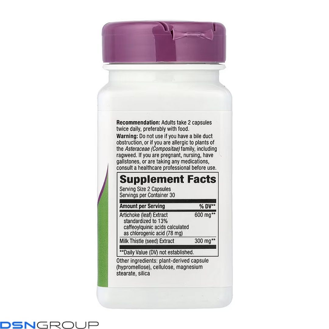 Artichoke Supports Digestion - 60 vcaps