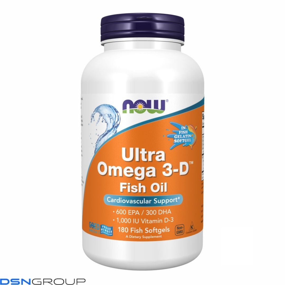 Ultra Omega 3-D™ Fish Oil - 180 Fish Softgels 2022-10-0410 фото Ultra Omega 3-D™ Fish Oil - 180 Fish Softgels