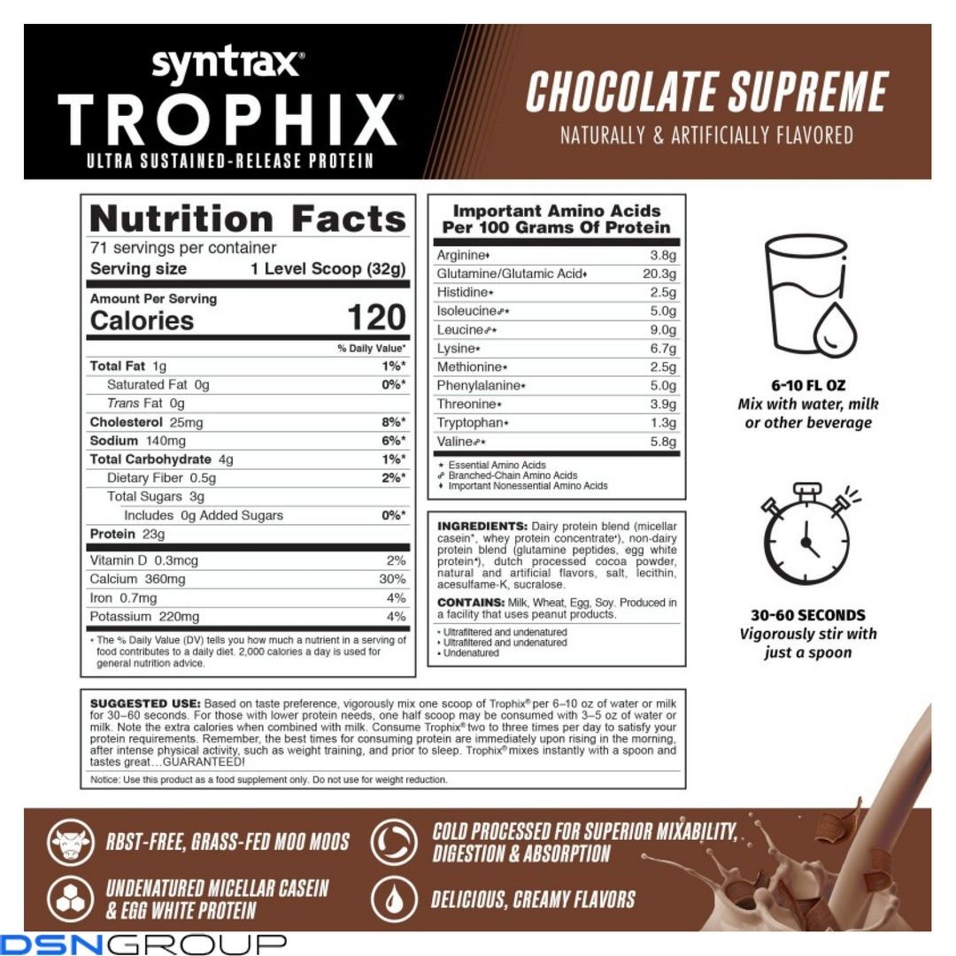 Trophix - 2270g Chocolate Supreme