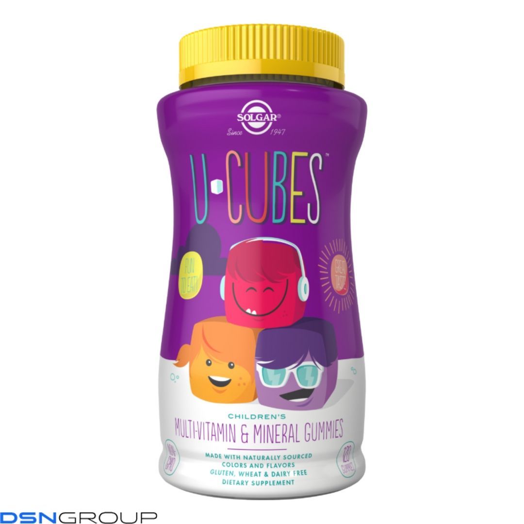 U-Cubes™ Children's Multi-Vitamin & Mineral - 120 Gummies 2022-10-1560 фото U-Cubes™ Children's Multi-Vitamin & Mineral - 120 Gummies