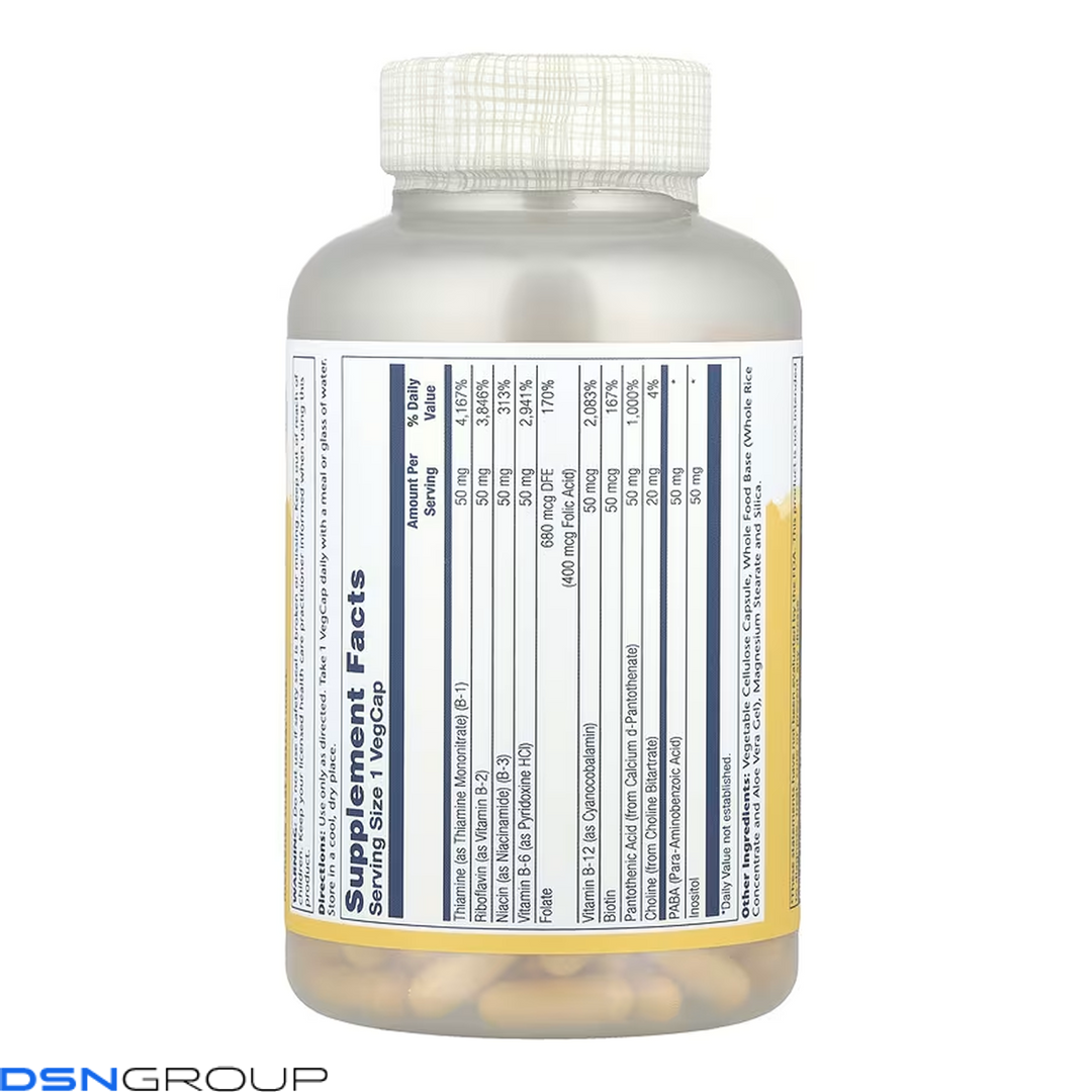 Vitamin B-Complex 50 50mg - 250 vcaps